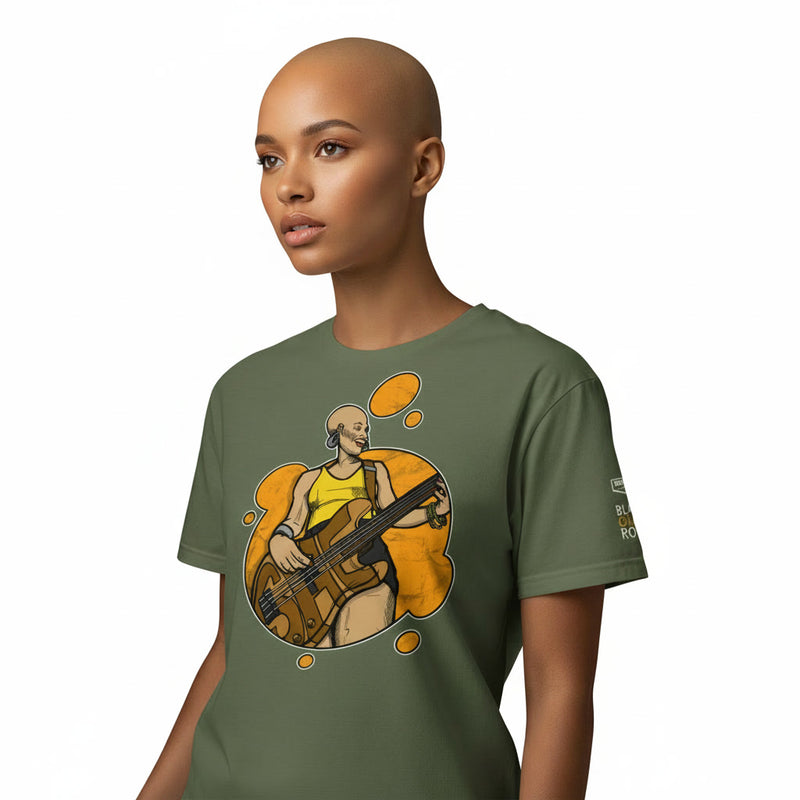 Black Girls Rock : The Shaved Edition | Fitted Crew Neck T-Shirt