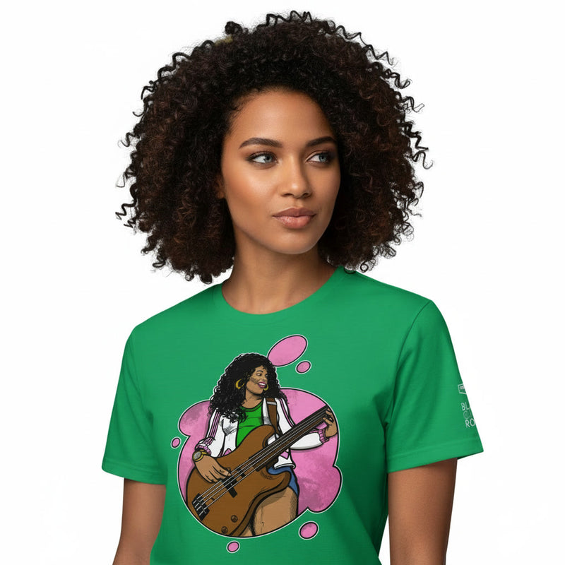 Black Girls Rock : The Curly Edition | Fitted Crew Neck T-Shirt