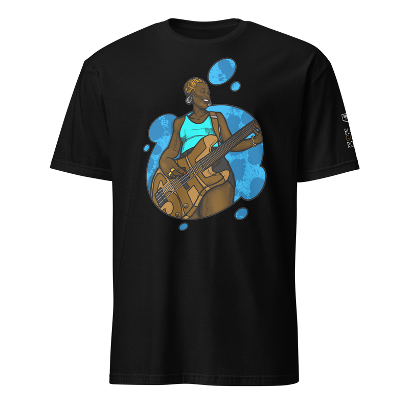 Black Girls Rock : The Golden Waves Edition | Fitted Crew Neck T-Shirt