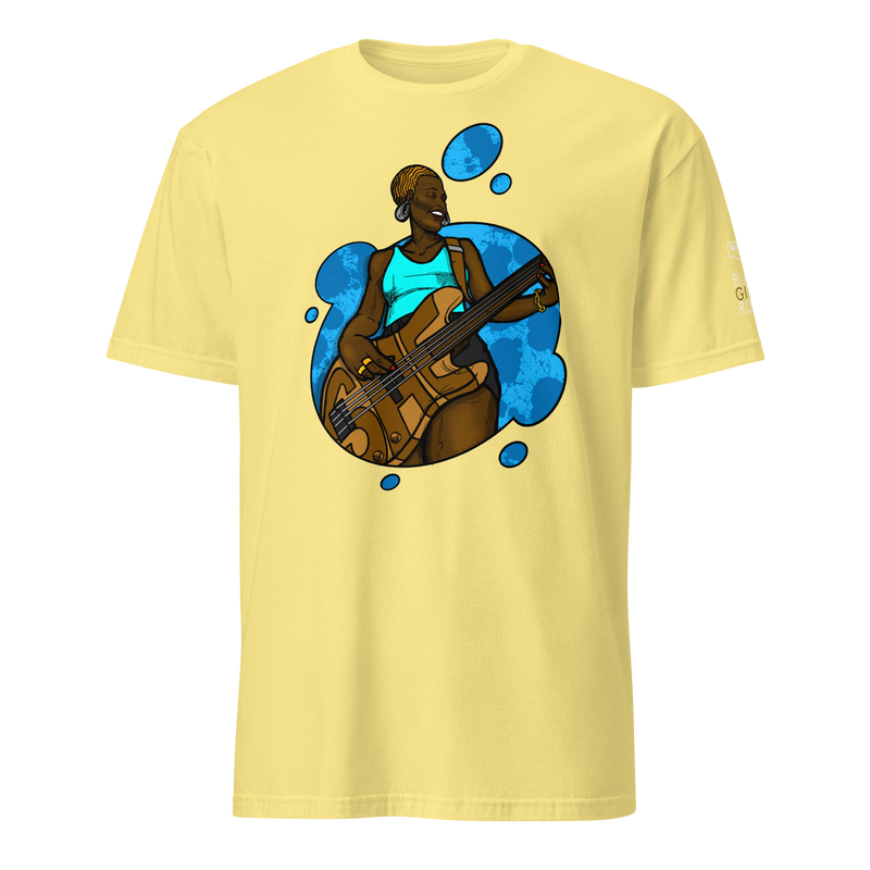 Black Girls Rock : The Golden Waves Edition | Fitted Crew Neck T-Shirt