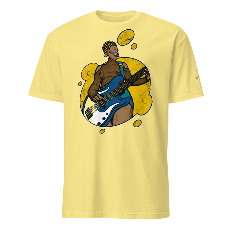Black Girls Rock : The Wavy Blonde Edition | Fitted Crew Neck T-Shirt