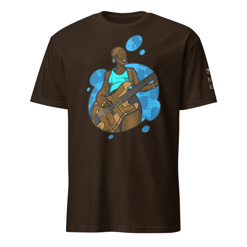 Black Girls Rock : The Golden Waves Edition | Fitted Crew Neck T-Shirt