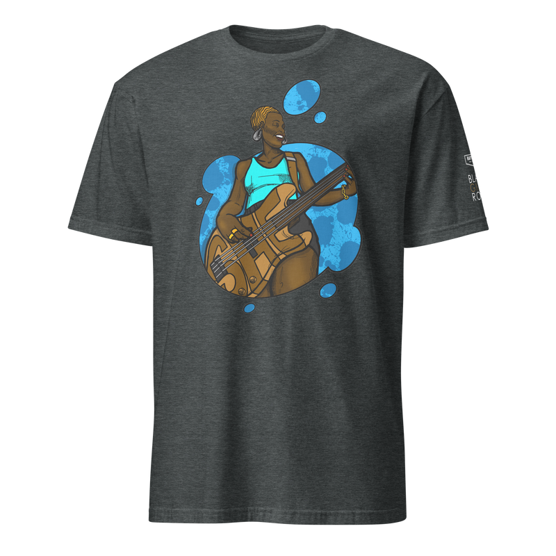 Black Girls Rock : The Golden Waves Edition | Fitted Crew Neck T-Shirt