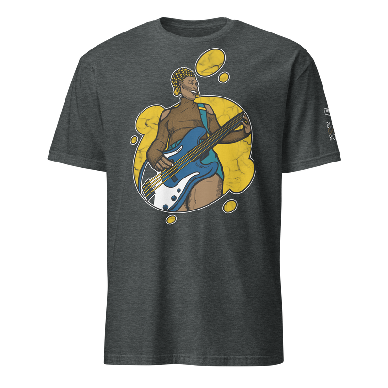 Black Girls Rock : The Wavy Blonde Edition | Fitted Crew Neck T-Shirt