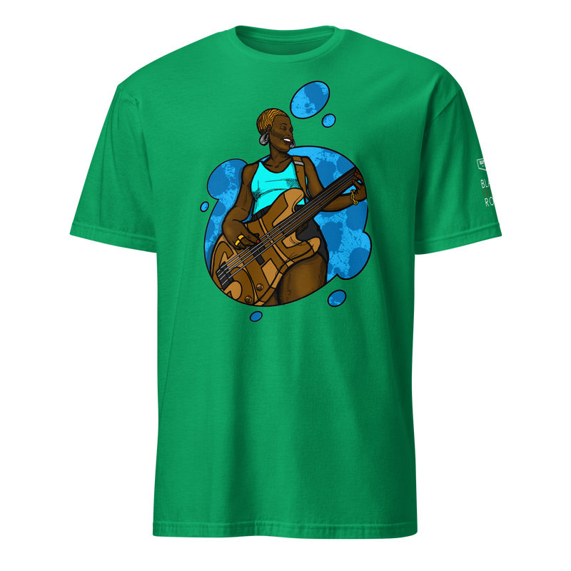 Black Girls Rock : The Golden Waves Edition | Fitted Crew Neck T-Shirt