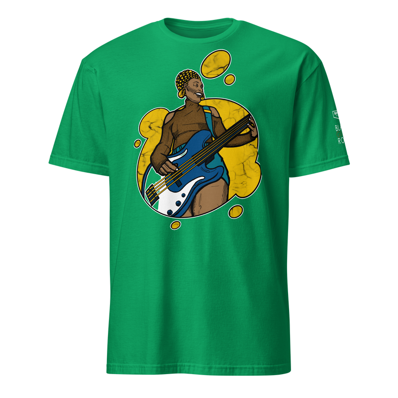 Black Girls Rock : The Wavy Blonde Edition | Fitted Crew Neck T-Shirt