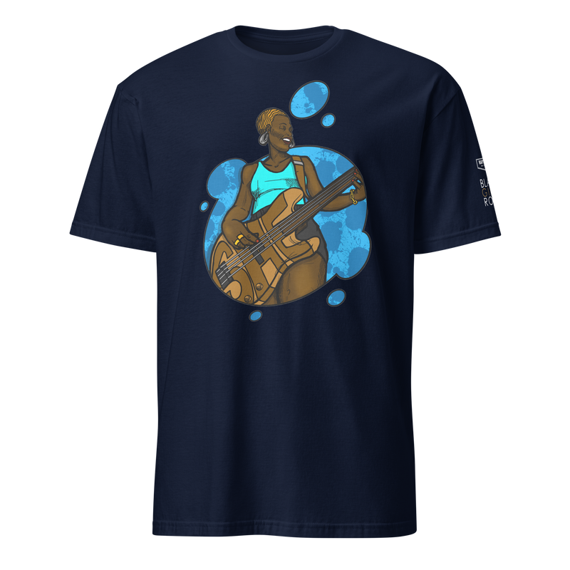 Black Girls Rock : The Golden Waves Edition | Fitted Crew Neck T-Shirt