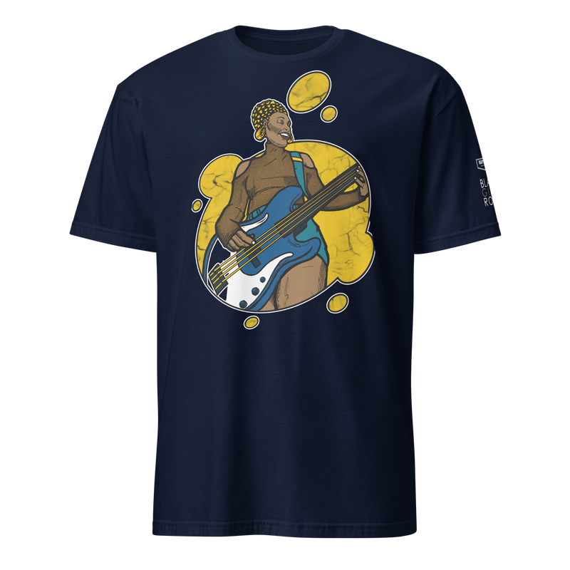 Black Girls Rock : The Wavy Blonde Edition | Fitted Crew Neck T-Shirt