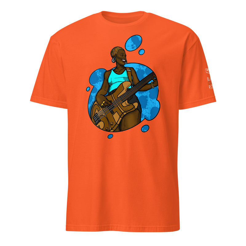 Black Girls Rock : The Golden Waves Edition | Fitted Crew Neck T-Shirt