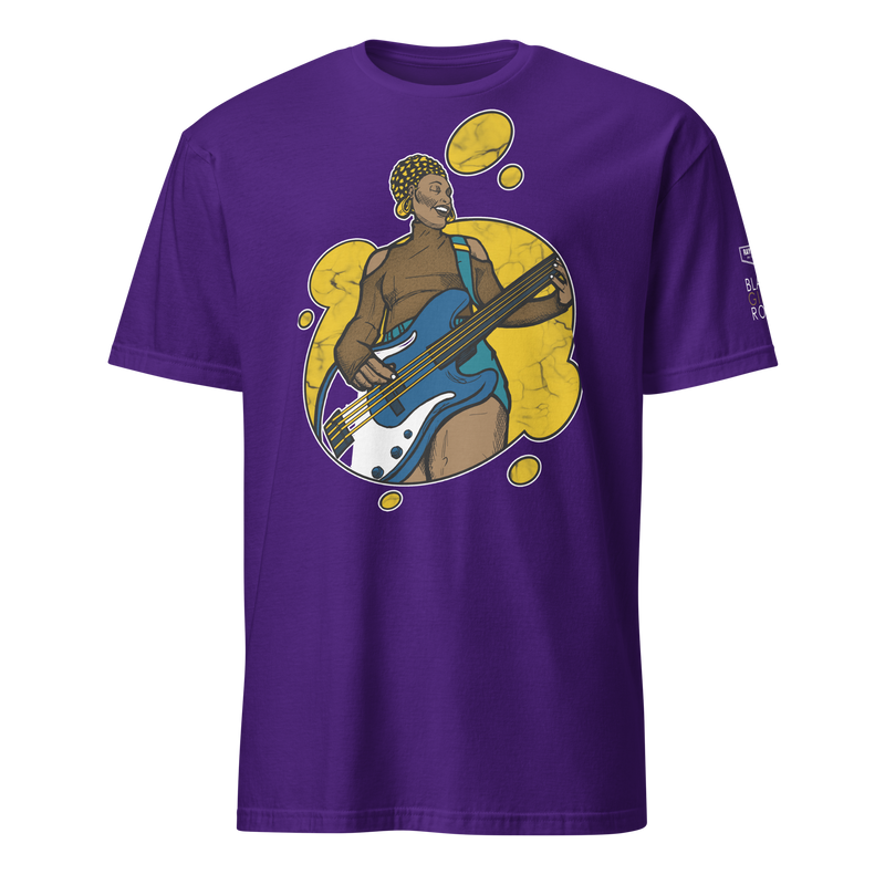 Black Girls Rock : The Wavy Blonde Edition | Fitted Crew Neck T-Shirt