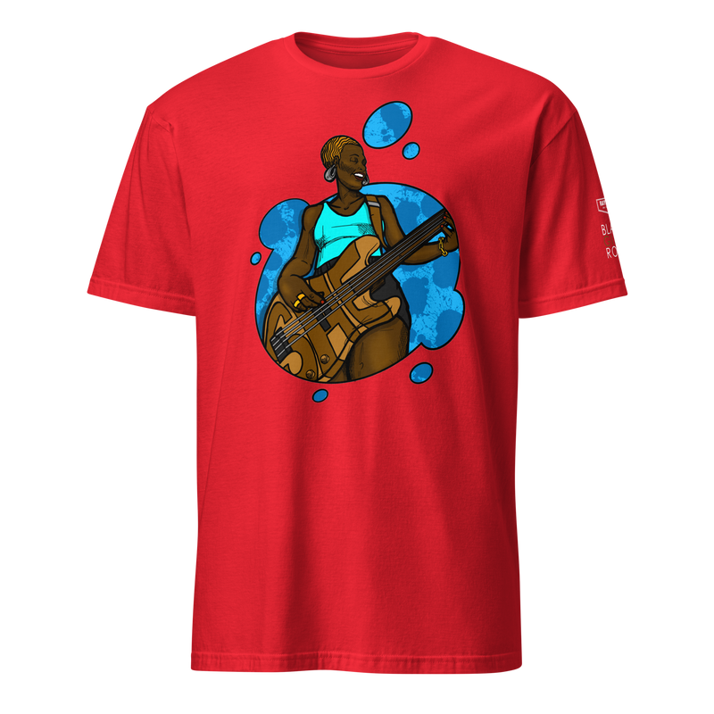Black Girls Rock : The Golden Waves Edition | Fitted Crew Neck T-Shirt
