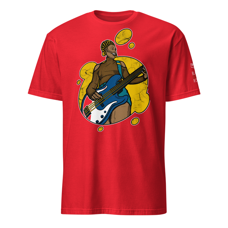 Black Girls Rock : The Wavy Blonde Edition | Fitted Crew Neck T-Shirt