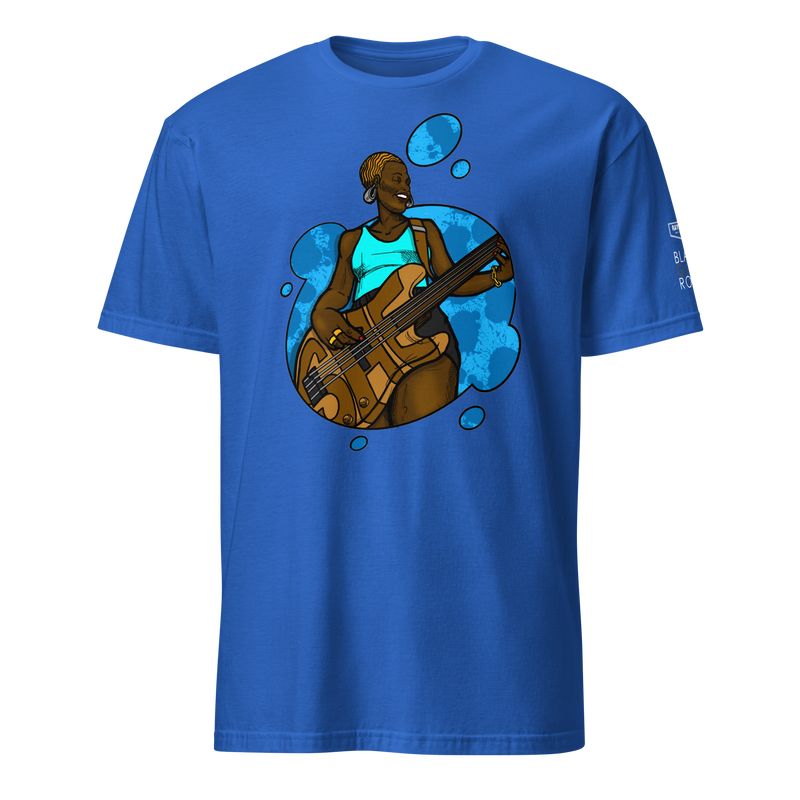 Black Girls Rock : The Golden Waves Edition | Fitted Crew Neck T-Shirt