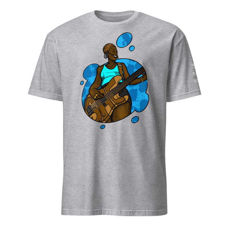 Black Girls Rock : The Golden Waves Edition | Fitted Crew Neck T-Shirt