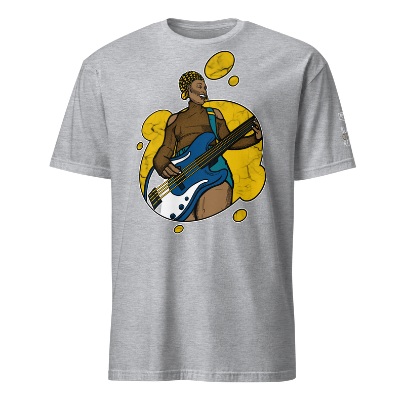 Black Girls Rock : The Wavy Blonde Edition | Fitted Crew Neck T-Shirt